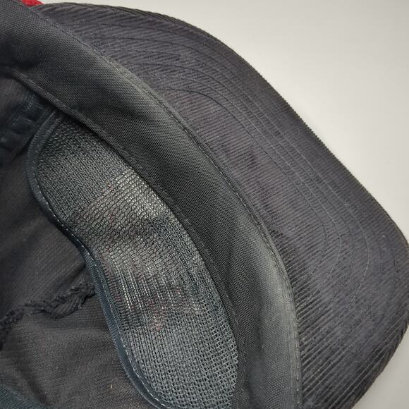 Man & Robotics Snapback 5 Panel Cap Black One Size Rope Eagle Ridge Vintage USA - Picture 8 of 9